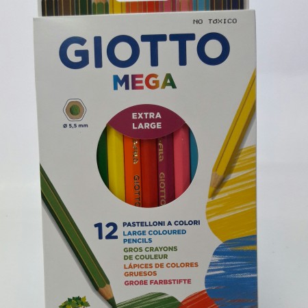 lapiz 12 colores jumbo giotto