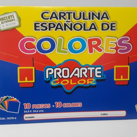 est cart española10 pliegos proarte