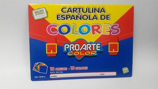 est cart española10 pliegos proarte