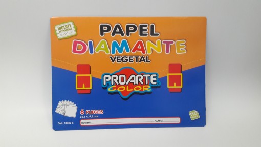 est papel diamante 6 pliegos proarte