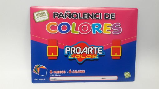 est pano lenci 6 colores proarte