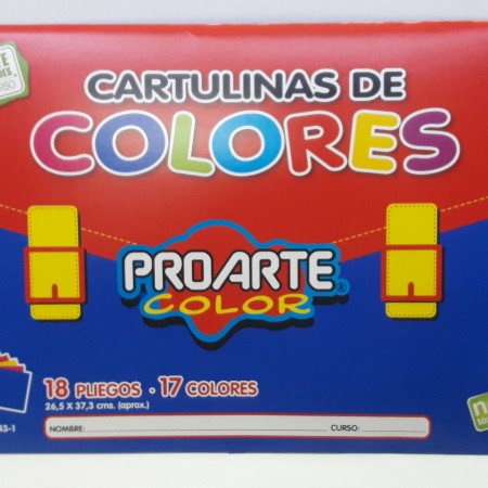 est cart pintada 18 pliegos proarte