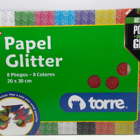 est papel glitter imagia torre