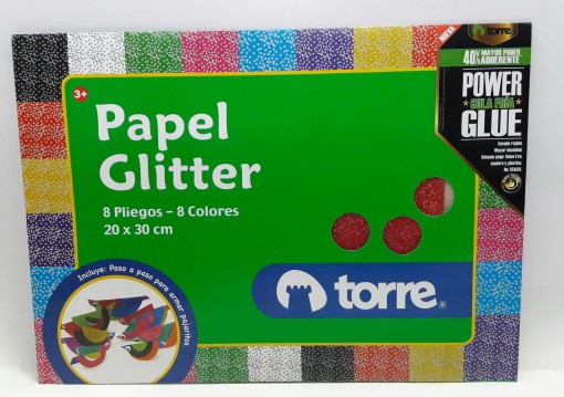 est papel glitter imagia torre