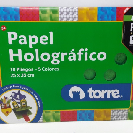 est papel holografica torre