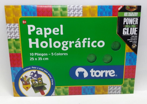 est papel holografica torre