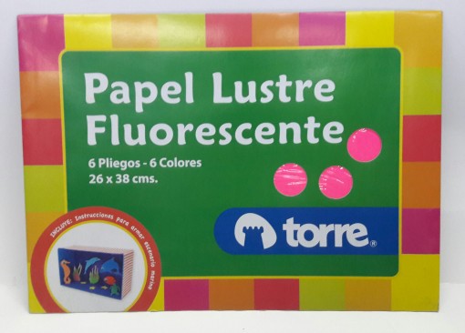 est papel lustre fluorecente torre