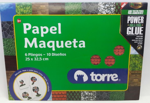 est papel maqueta torre