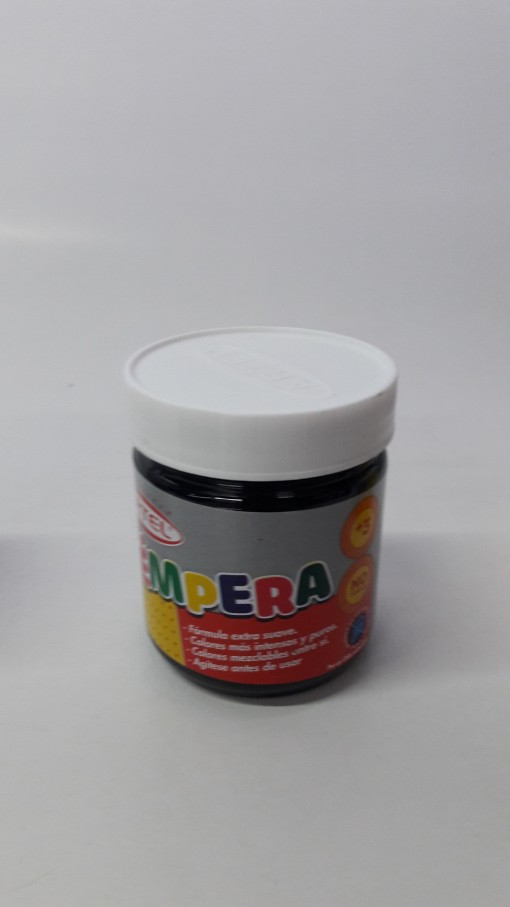 tempera 100 ml negra artel