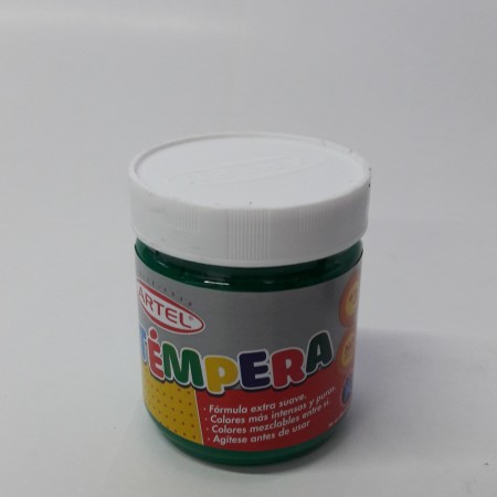 tempera 100 ml verde claro artel