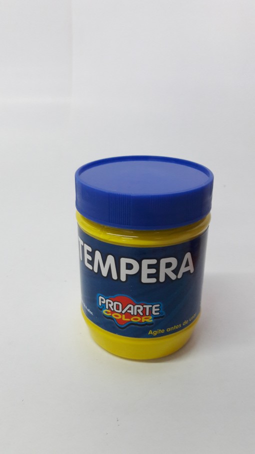 tempera 120 ml  amarillo proarte