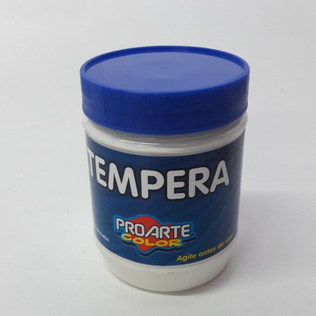 tempera 120 ml  blanco proarte