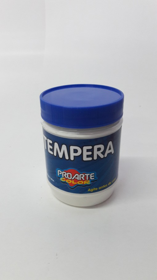 tempera 120 ml  blanco proarte