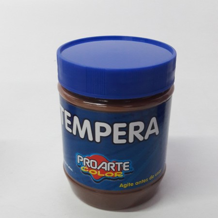 tempera 120 ml cafe pardo proarte