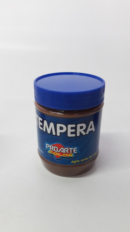 tempera 120 ml cafe pardo proarte