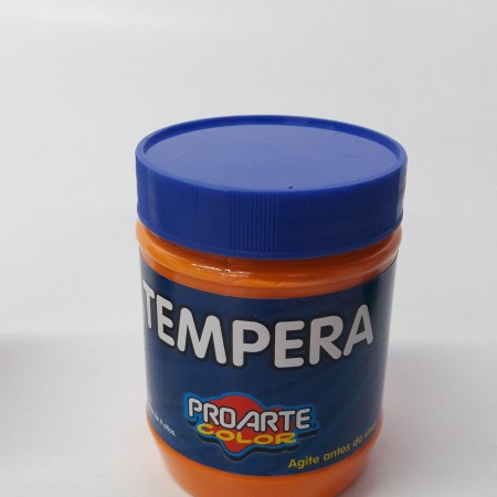 tempera 120 ml naranjo proarte