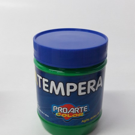 tempera 120 ml verde natural proarte