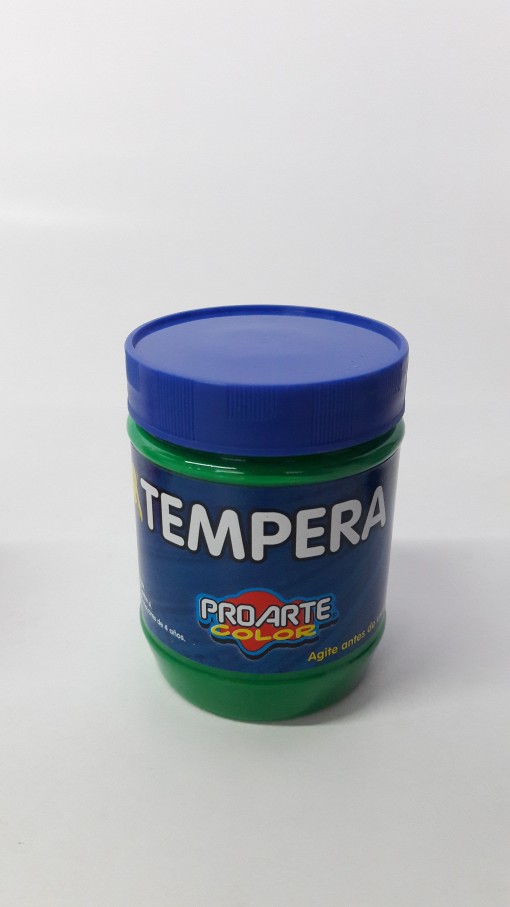 tempera 120 ml verde natural proarte