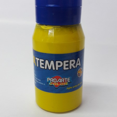 tempera 250 gm amarillo proarte