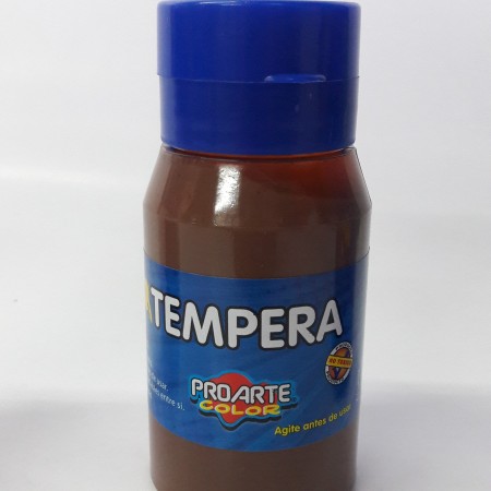 tempera 250 gm cafe pardo proarte