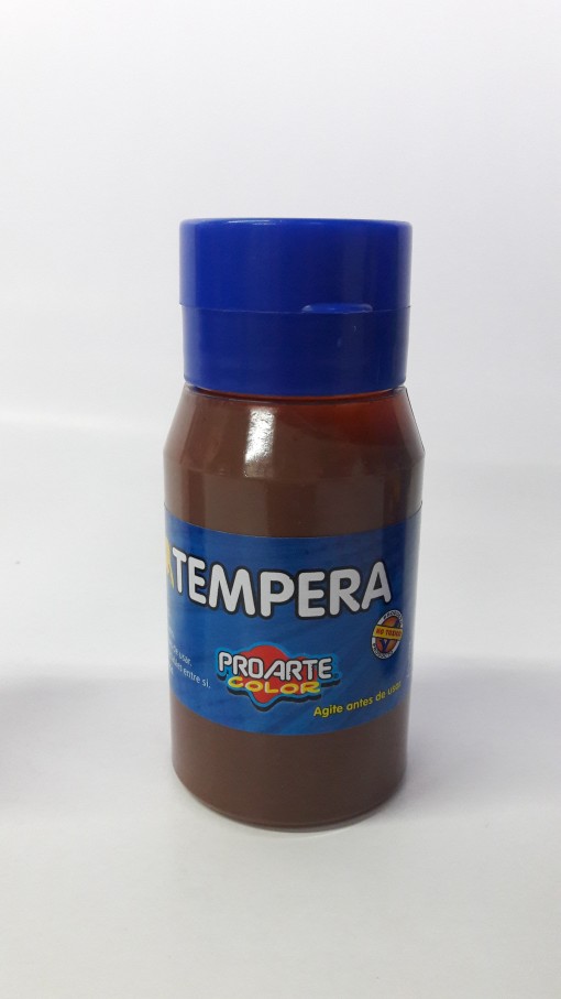 tempera 250 gm cafe pardo proarte