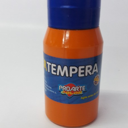 tempera 250 gm naranja proarte