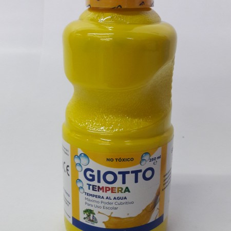 tempera 250 ml amarillo giotto