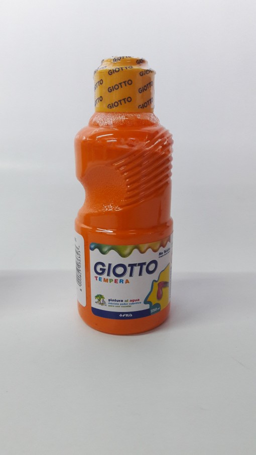 tempera 250 ml naranja giotto