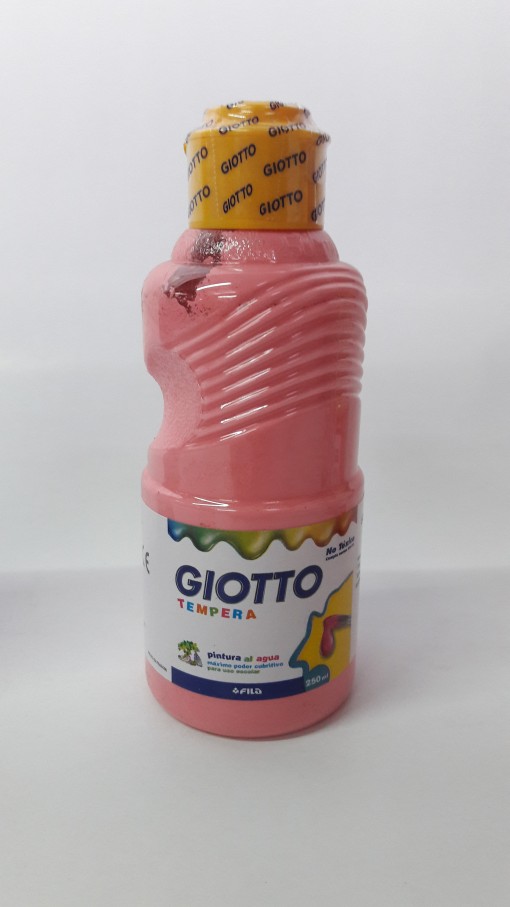 tempera 250 ml rosada giotto