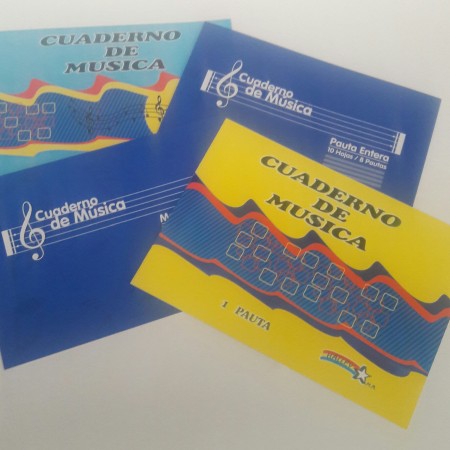 cuadernos de musica