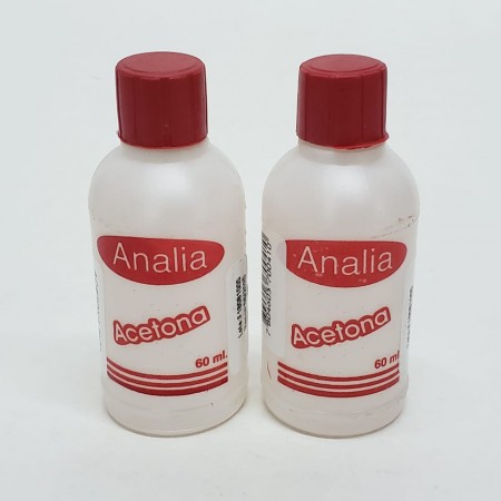 acetona 60ml analia