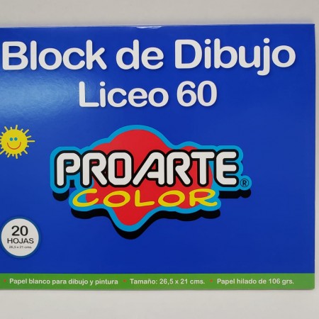 block liceo n 60 proarte