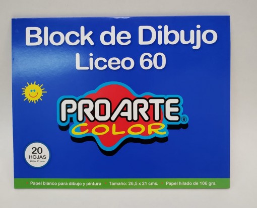 block liceo n 60 proarte