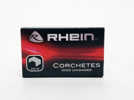 corchete 26-6 caja chica Rhein