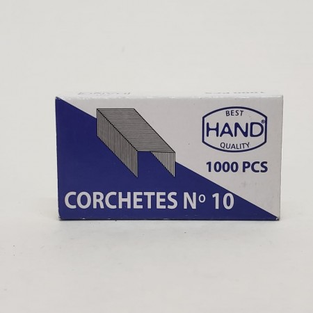 corchete n 10 caja chica hand