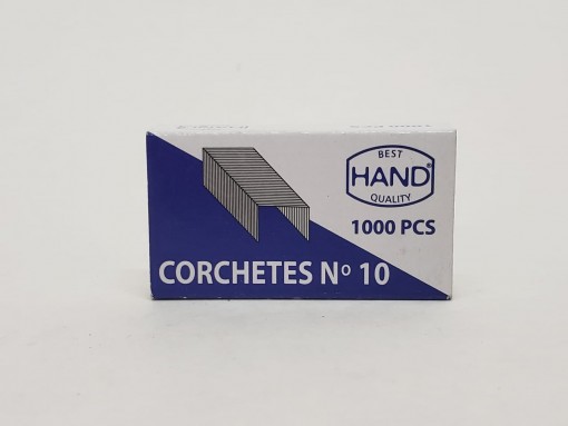 corchete n 10 caja chica hand