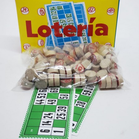 lotería madera