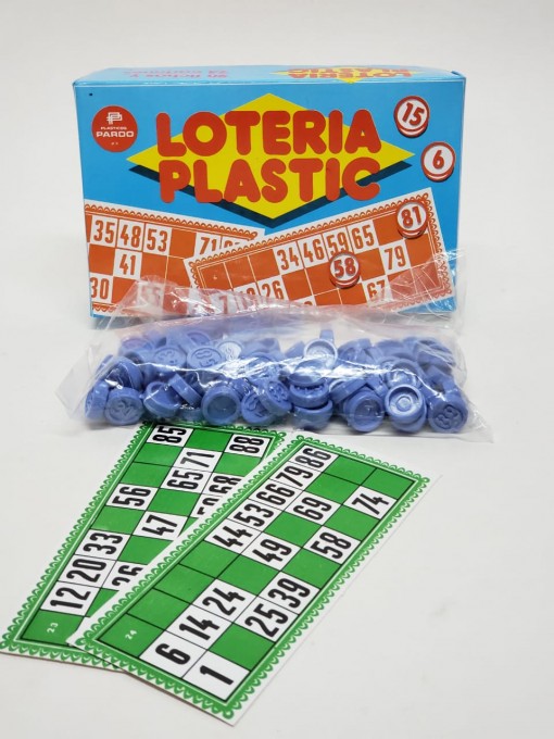 lotería plástica