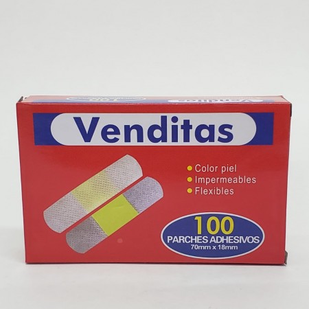 parche curita vendita 100 unidades