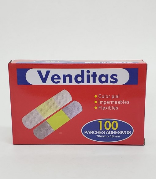 parche curita vendita 100 unidades