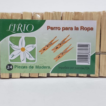 perro madera 24 unidades