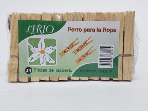 perro madera 24 unidades